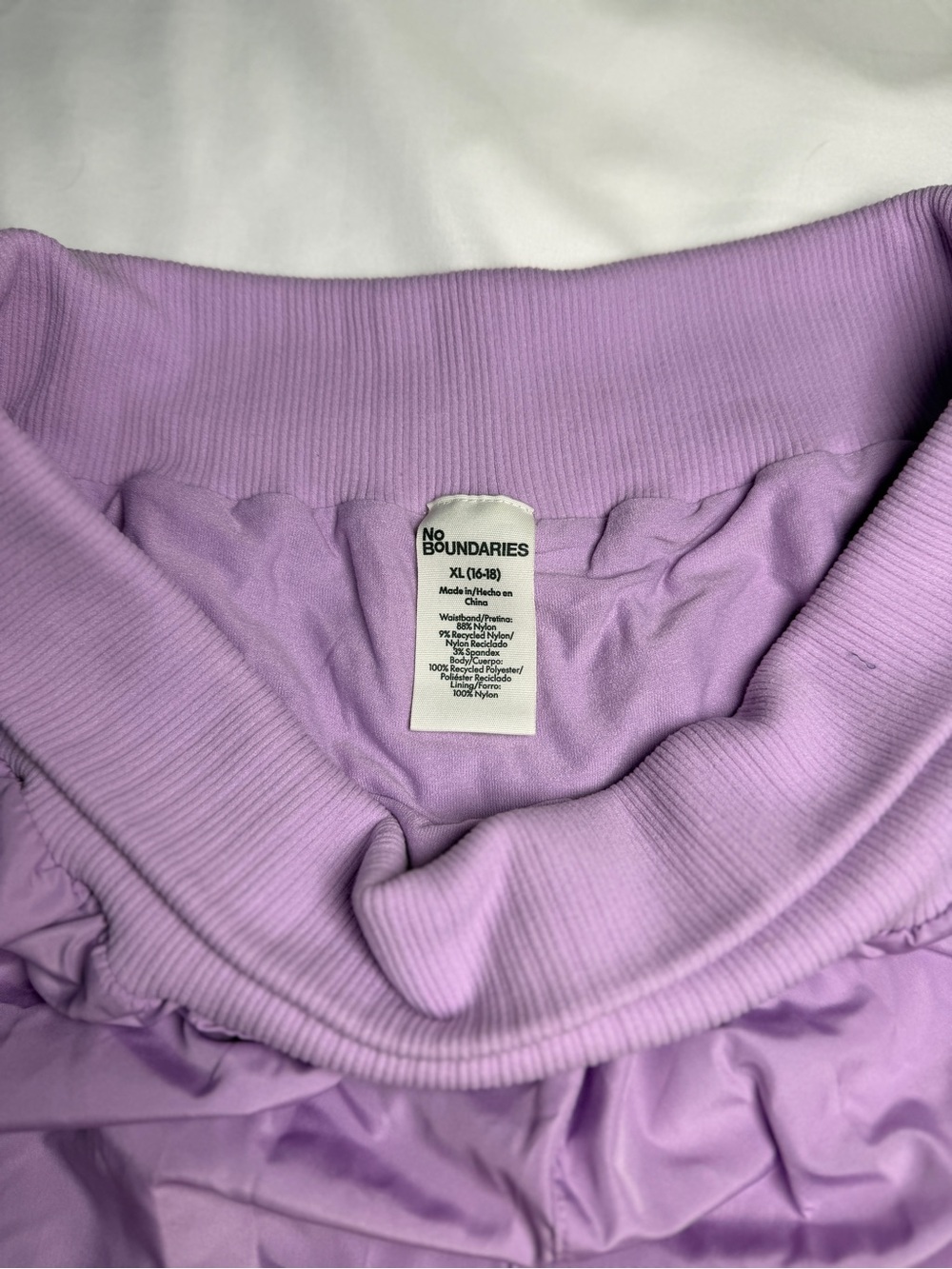 Foldover Ruffle Lounge Shorts - Picture 4 of 4